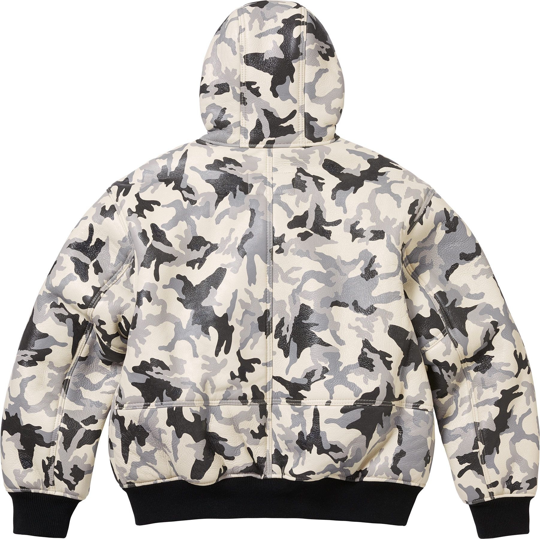 Supreme®/Schott® Shearling Hooded Work Jacket view 16